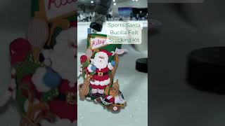 For your Sports Fan! Bucilla Sports & Football Santa Stockings