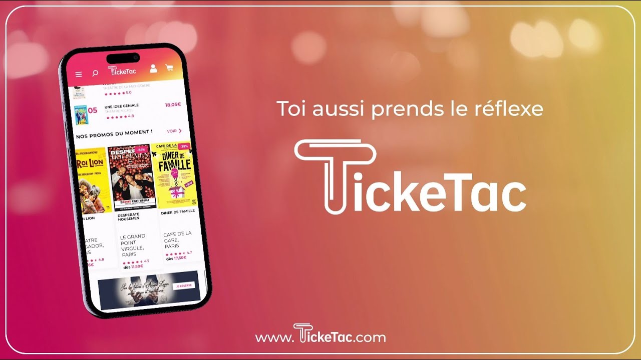 Toi aussi prends le réflexe TickeTAC ! - YouTube