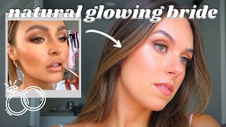 NATURAL GLOWING BRIDAL MAKEUP // no eyeliner + non cakey coverage | Rudi Berry screenshot 1