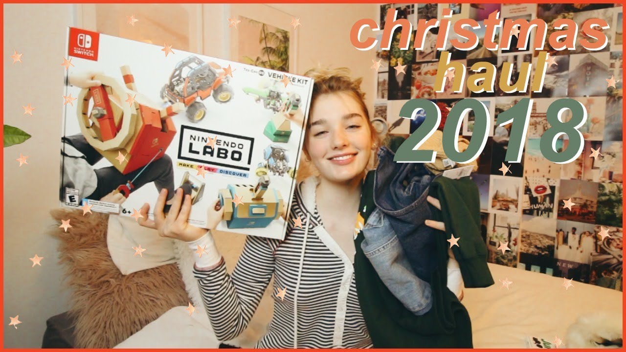 the ONLY 'what i got for christmas haul 2018' you should watch (10/10)