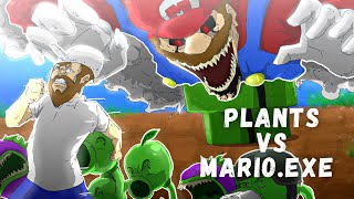PVZ vs Mario.EXE “BAD BASH MADNESS” | Plants VS Rappers x FNF Animation