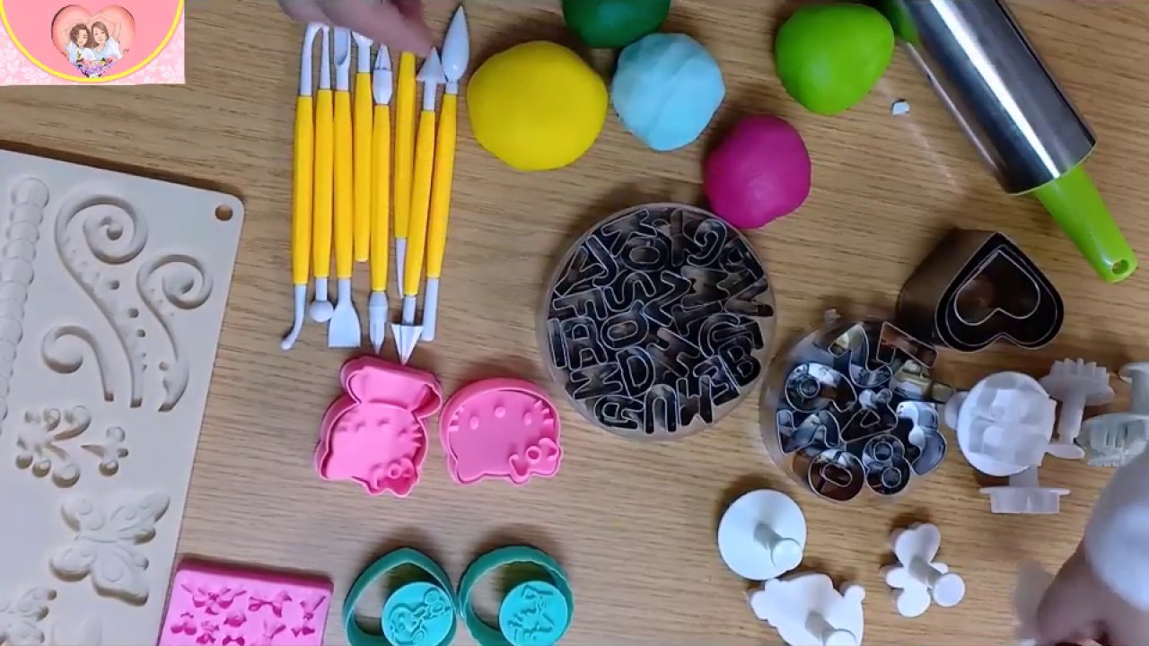 عجينة السكر أشكال جميلة لتزيين الكيك