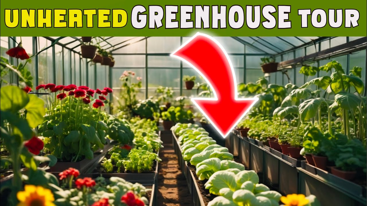 Everything growing in the greenhouse & everything moving out. Including ...