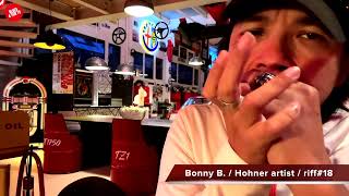 Blues & Fun TV 2024 - Bonny B  Hohner artist - Tuto no talk - riff#18 Resimi