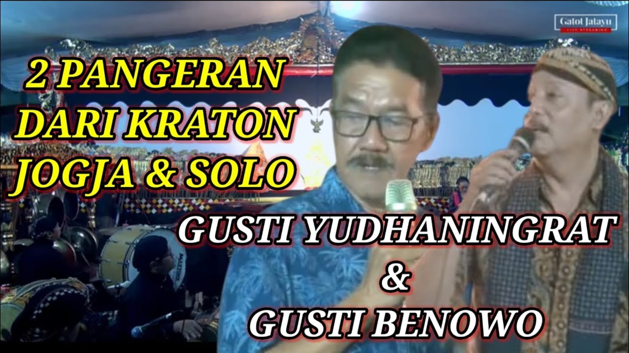 Kemesraan 2 Pangeran Kraton Jogja Solo‼️Gusti Yudhaningrat vs Gusti Benowo