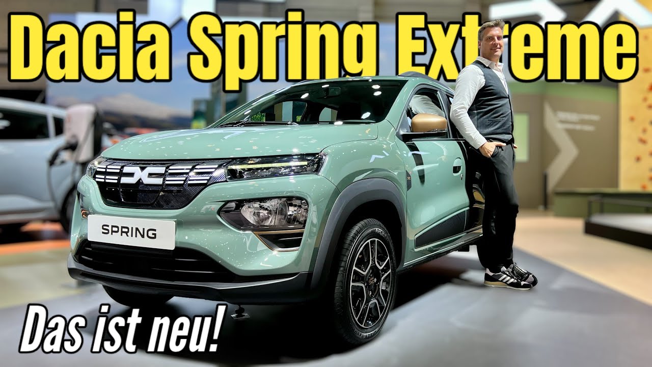 Dacia Spring Extreme: Mehr Leistung und mehr Ausstattung! Erster Check, Review