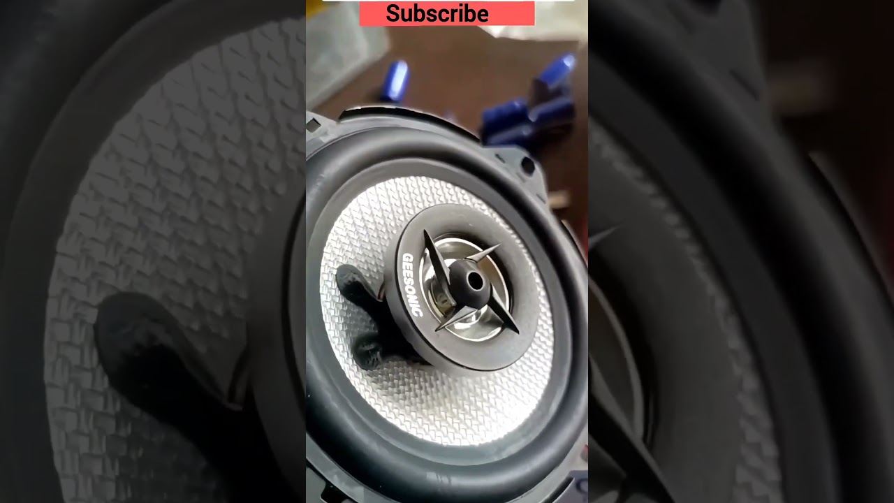 Geesonic 4 Inch Car Speaker 🔊 Tabaahi Bass Test 😍 | Best Car Speaker 2025 💥 