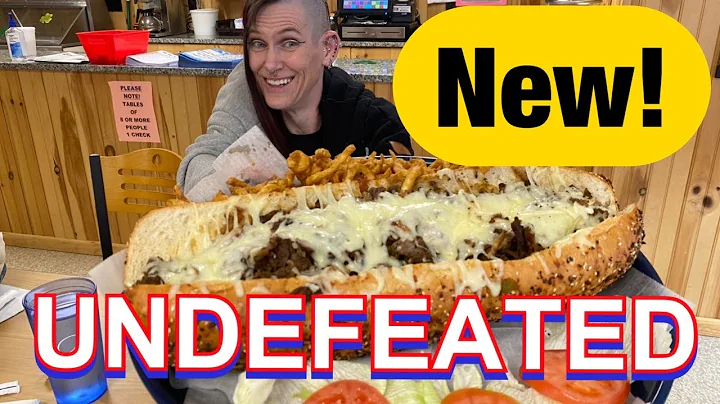 MASSIVE CHEESESTEAK CHALLENGE X2! UNDEFEATED!! NEW CHALLENGE | MOM VS FOOD | DAN KENNEDY