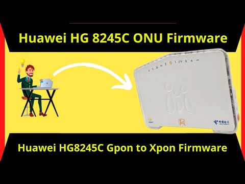 Huawei HG8245C GPON to EPON "XPON" | Huawei HG8245C ONU Convert GPON to XPON || iT Info