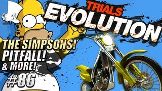 Hatventures - Trials Evolution #86 - The Simpsons! Pitfall! Dream Sequence!