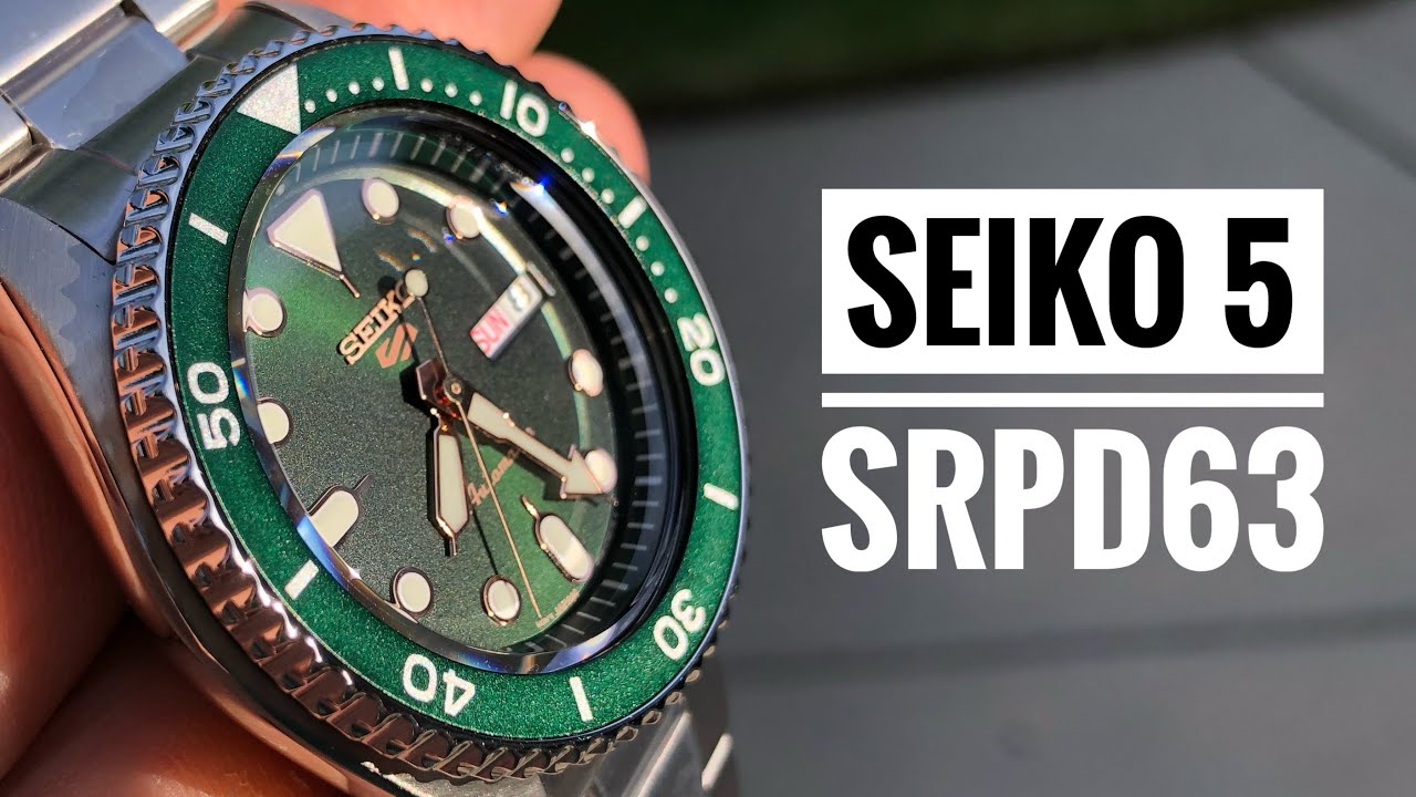 Go Green? Seiko 5 SRPD63 - YouTube