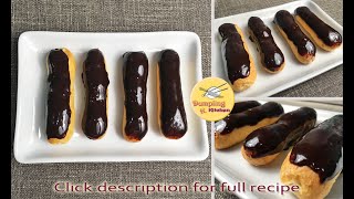 How to Make Classic Chocolate Eclair Recipe