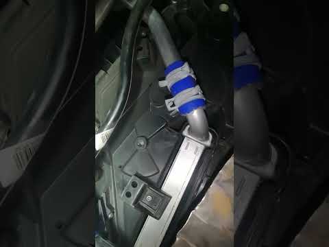 установка радиатора отопителя форд транзит ч.2