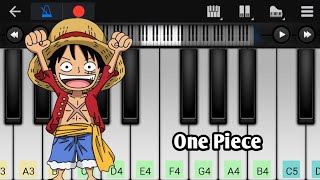 One Piece | Overtaken | Easy Piano Tutorial screenshot 4