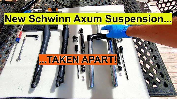 Schwinn Axum Suspension Fork Teardown and Service