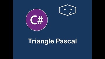 triangle pascal in c#