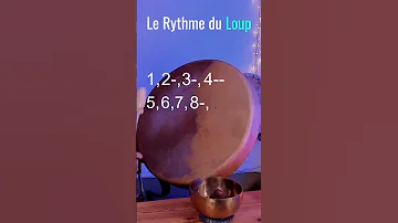 Le Rythme Du Loup Tambour Chamanique Pierre LE GARRERES 