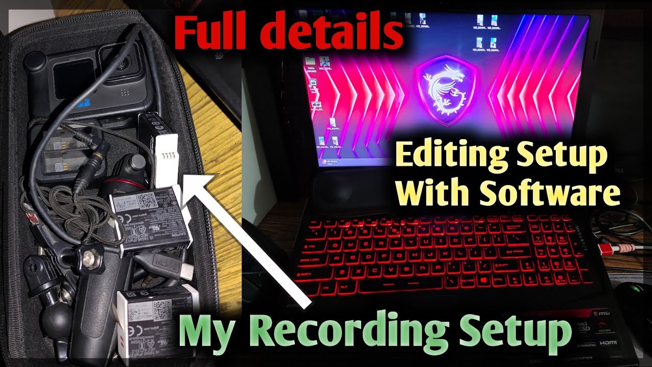 My Recording and Editing Setup for VLOGS - YouTube