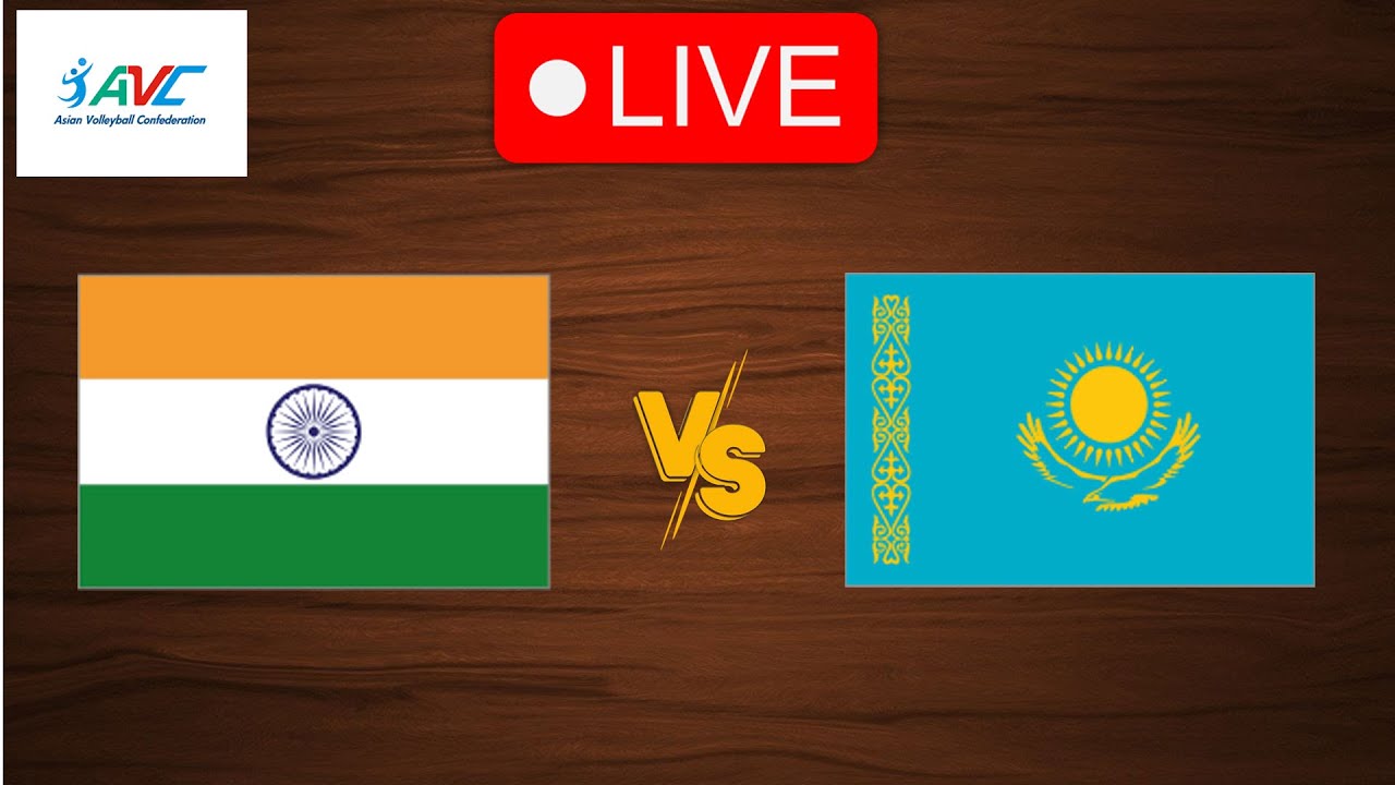 🔴 Live India vs Kazakhstan Asian Womens Volleyball Championship 2023 Play By Play Scoreboard