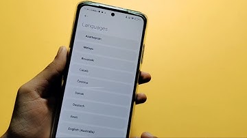 Mi 10i language full setting | how to change language | language set kaise karen