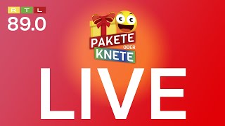 Pakete oder Knete - Der Livestream