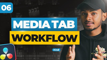Import and organize Media - DaVinci Resolve 19 | Crash Course | Class 6 - Hindi