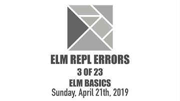 Testing Installations - 3 of 23 - Elm Basics
