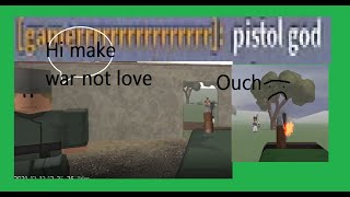 Roblox | Blood & Iron: just two pistol snipes, thats it