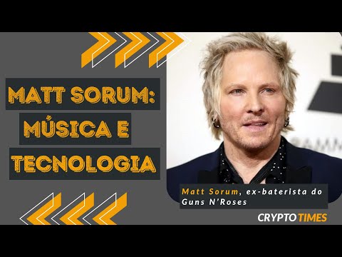 MATT SORUM: EX-BATERISTA DO GUNS N’ ROSES EMBARCA NAS CRIPTOMOEDAS E NOS NFTs