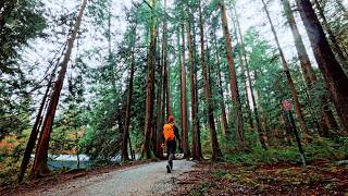 rainy day photography at Whatcom Falls Park