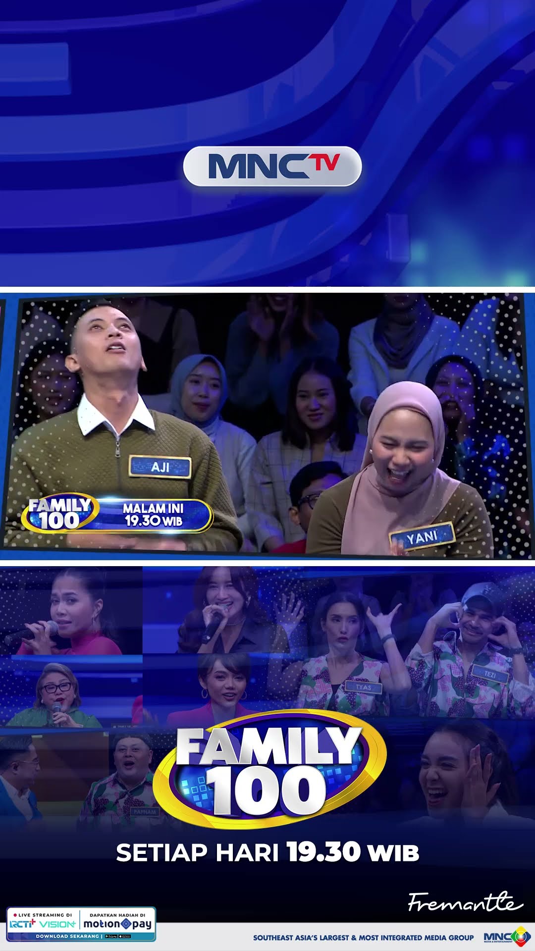 BENDA APA YANG DIPANJAT SAAT ANAK BELAJAR JALAN  JAWAB TOP SURVEINYA MALAM INI DI FAMILY 100 MNCTV