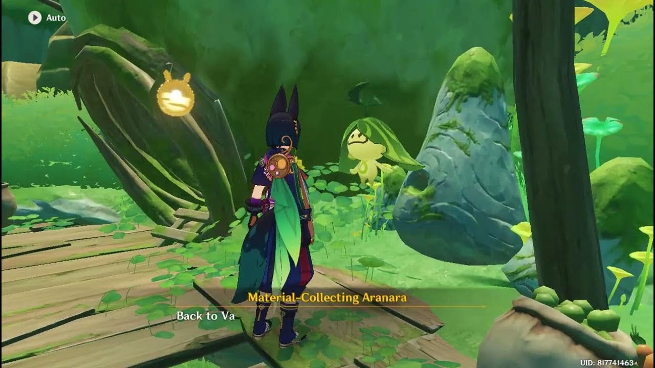 Genshin Impact Quest MaterialCollecting Aranara 9 Ashavan Realm