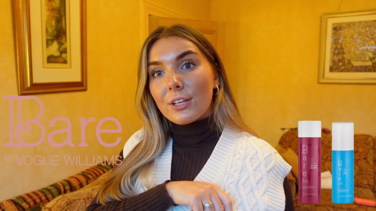 Bare by Vogue Lotion & Face Tanning Mist Wear Test & Review gifted
