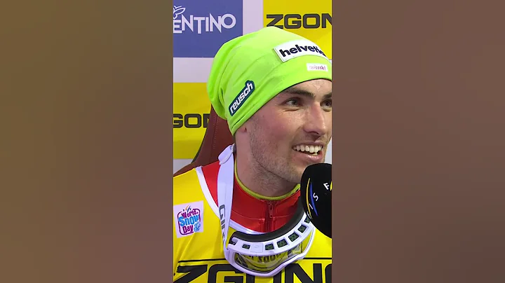 Daniel YULE loves Madonna di Campiglio and the  crowd #shorts