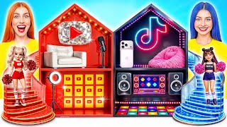 We Build Amazing Social Media Doll House | Creative Decoration Hacks by Multi DO Smile
