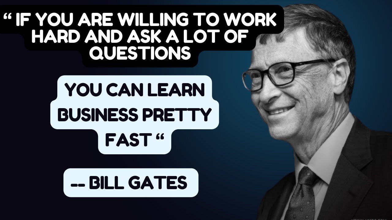 Unlocking Greatness Lessons from Bill Gates Most Eye Opening 5