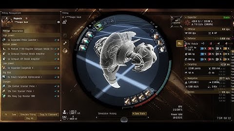 Eve online - best frigate escape bay