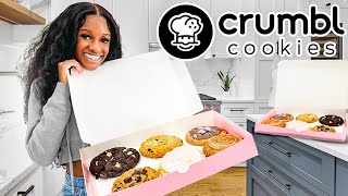 Trying the NEW Crumbl Cookies Menu