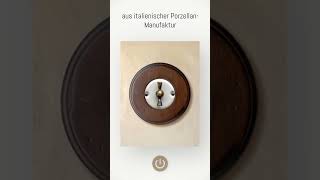 Retro Porzellan-Drehschalter bei Design-Lichtschalter.com #schalter #lichtsteuerung #renovierung