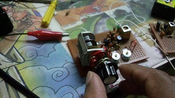 Homemade FM Transistor superheterodyne Radio driving MPX stereo