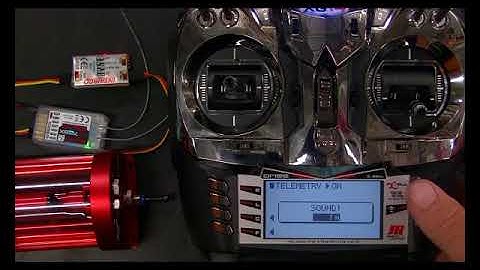 Intairco iTrap Telemetry Set-up for JR