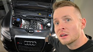 Thumbnail for BILLIGSTER RS6: Fehlersuche am V10 Biturbo - Ist der Motor überhaupt noch zu RETTEN?