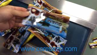 Horizontal Flow Wrap Small Cookies Packing Machine