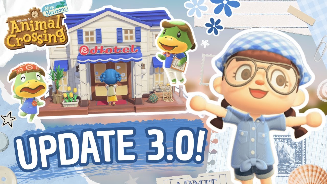 O NOVO UPDATE DO ANIMAL CROSSING JÁ SAIU!!! | ATUALIZAÇÃO 3.0