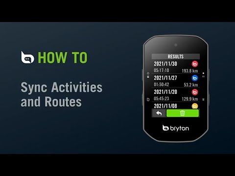 Rider S500 | Third-Party Auto Sync for Activities and Routes