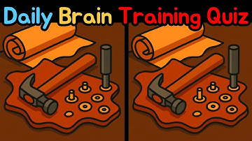 Spot The Difference: Daily Brain Training Quiz! Test Your Brain Age! [Find The Difference😄]