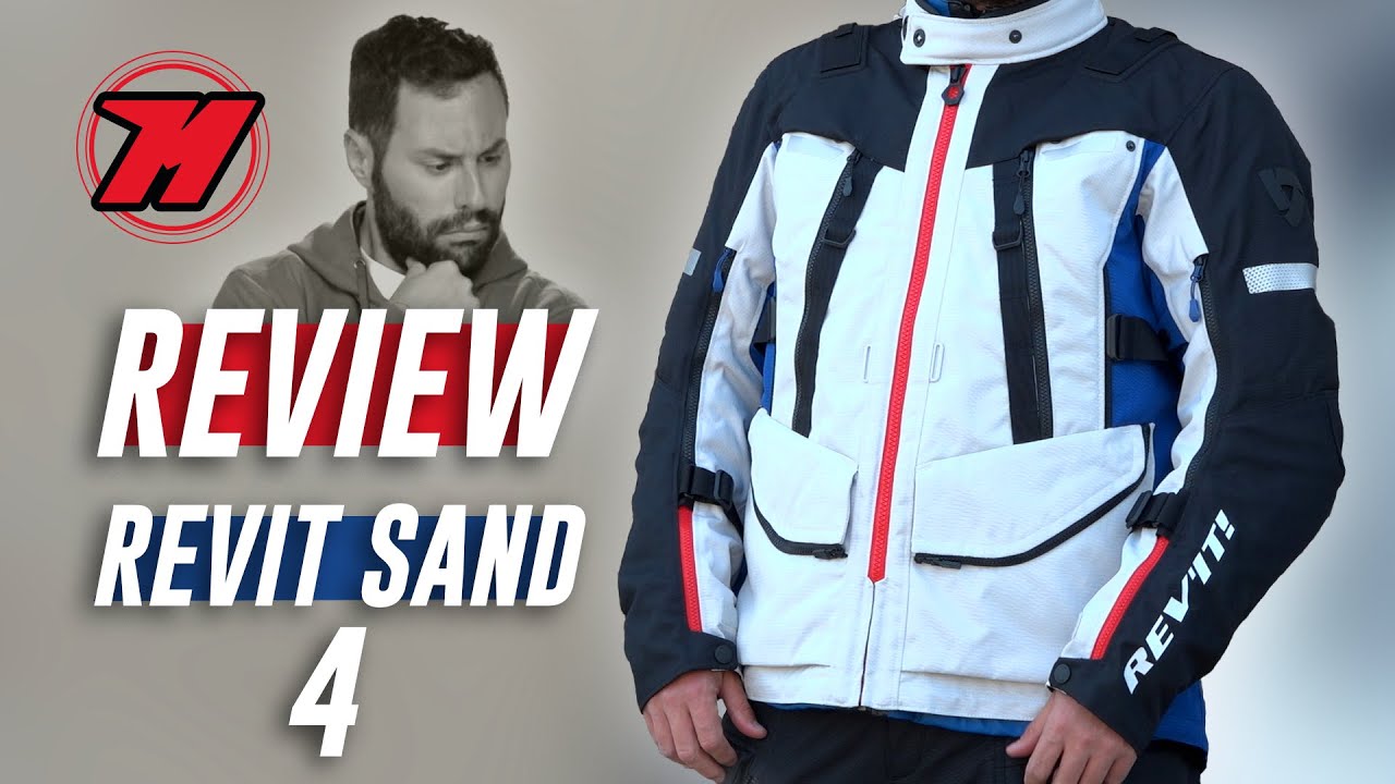 REVIEW chaqueta de moto SAND 4, tu 4 ESTACIONES ☀️🌧️ - YouTube