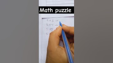 Genius test 🧠 #mathpuzzle  #shorts #shortsfeed  #youtubeshorts