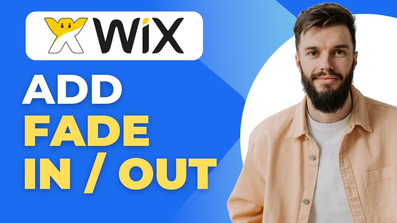 Как добавить анимацию плавного появления и исчезновения в Wix Studio