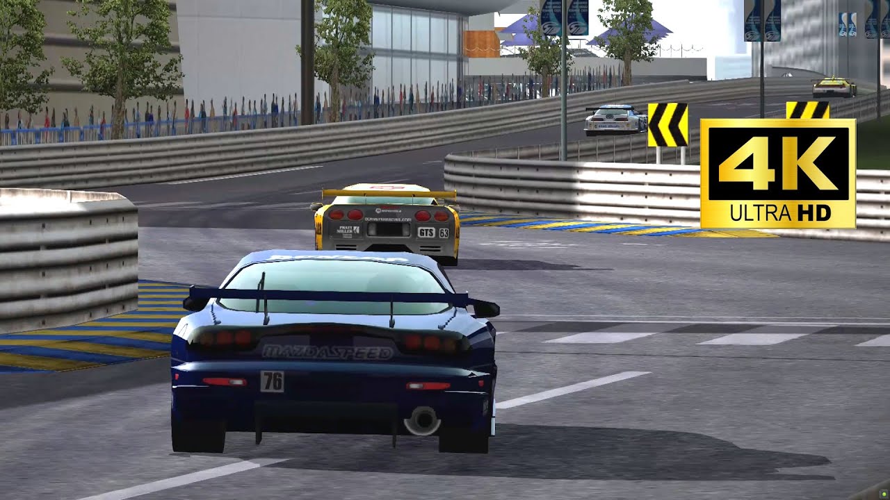 PS2【R:Racing Evolution】を「4K」で蘇らせてみた!  戦略的にプレッシャーをかけて素晴らしいレースを繰り広げるRX-7 4K 60FPS #2